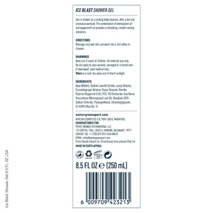 Ice Blast Shower Gel 3-Pack