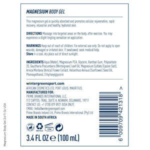 Magnesium Body Gel