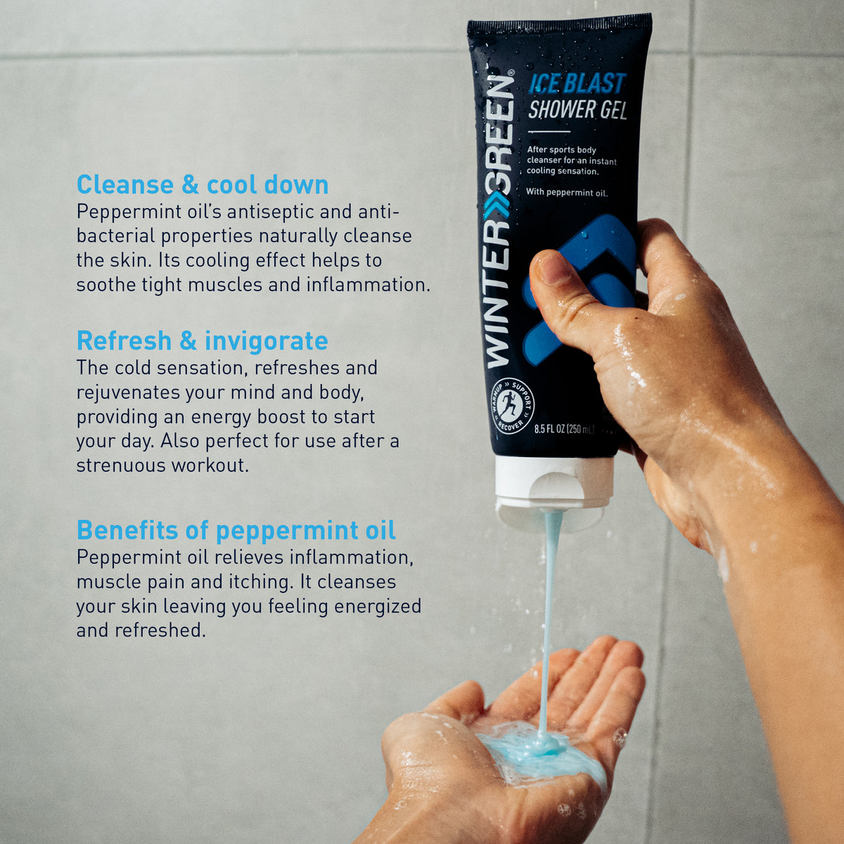Ice Blast Shower Gel 3-Pack